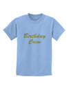 Birthday Crew Text Childrens T-Shirt by TooLoud-TooLoud-Light-Blue-X-Small-Davson Sales