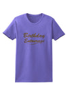 Birthday Entourage Text Womens T-Shirt by TooLoud-TooLoud-Violet-X-Small-Davson Sales