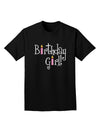 Birthday Girl - Birthday Candles Adult Dark T-Shirt by TooLoud-Mens T-Shirt-TooLoud-Black-Small-Davson Sales