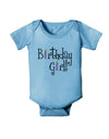 Birthday Girl - Birthday Candles Baby Romper Bodysuit by TooLoud-Baby Romper-TooLoud-Light-Blue-06-Months-Davson Sales