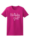 Birthday Girl - Birthday Candles Womens Dark T-Shirt by TooLoud-Womens T-Shirt-TooLoud-Hot-Pink-Small-Davson Sales