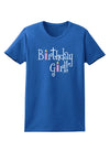 Birthday Girl - Birthday Candles Womens Dark T-Shirt by TooLoud-Womens T-Shirt-TooLoud-Royal-Blue-X-Small-Davson Sales