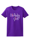 Birthday Girl - Birthday Candles Womens Dark T-Shirt by TooLoud-Womens T-Shirt-TooLoud-Purple-X-Small-Davson Sales