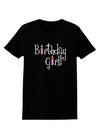 Birthday Girl - Birthday Candles Womens Dark T-Shirt by TooLoud-Womens T-Shirt-TooLoud-Black-X-Small-Davson Sales