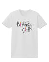 Birthday Girl - Birthday Candles Womens T-Shirt by TooLoud-Womens T-Shirt-TooLoud-White-X-Small-Davson Sales