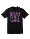 Birthday Girl - Pink and Purple Dots Adult Dark T-Shirt by TooLoud-Mens T-Shirt-TooLoud-Black-Small-Davson Sales