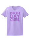 Birthday Girl - Pink and Purple Dots Womens T-Shirt by TooLoud-Womens T-Shirt-TooLoud-Lavender-X-Small-Davson Sales