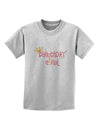 Birthday Girl - Princess Crown and Wand Childrens T-Shirt by TooLoud-Childrens T-Shirt-TooLoud-AshGray-X-Small-Davson Sales