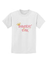 Birthday Girl - Princess Crown and Wand Childrens T-Shirt by TooLoud-Childrens T-Shirt-TooLoud-White-X-Small-Davson Sales