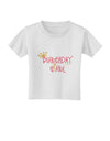 Birthday Girl - Princess Crown and Wand Toddler T-Shirt by TooLoud-Toddler T-Shirt-TooLoud-White-2T-Davson Sales