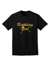 Birthday Girl Text Adult Dark T-Shirt by TooLoud-Mens T-Shirt-TooLoud-Black-Small-Davson Sales