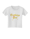 Birthday Girl Text Toddler T-Shirt by TooLoud-Toddler T-Shirt-TooLoud-White-2T-Davson Sales