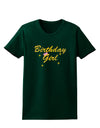 Birthday Girl Text Womens Dark T-Shirt by TooLoud-TooLoud-Forest-Green-Small-Davson Sales