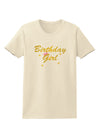 Birthday Girl Text Womens T-Shirt by TooLoud-TooLoud-Natural-X-Small-Davson Sales