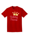 Birthday Princess - Tiara Adult Dark T-Shirt by TooLoud-Mens T-Shirt-TooLoud-Red-Small-Davson Sales