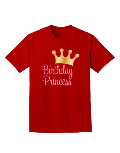 Birthday Princess - Tiara Adult Dark T-Shirt by TooLoud-Mens T-Shirt-TooLoud-Red-Small-Davson Sales