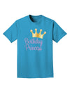 Birthday Princess - Tiara Adult Dark T-Shirt by TooLoud-Mens T-Shirt-TooLoud-Turquoise-Small-Davson Sales