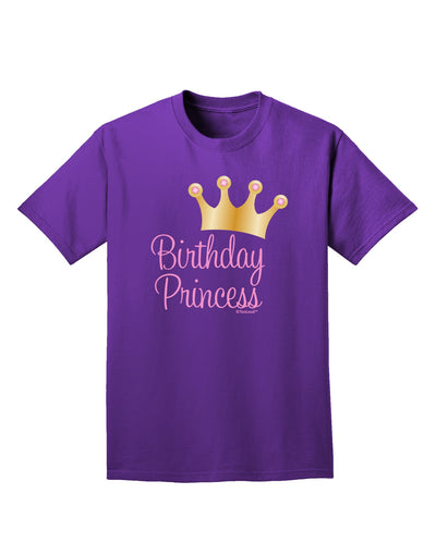 Birthday Princess - Tiara Adult Dark T-Shirt by TooLoud-Mens T-Shirt-TooLoud-Purple-Small-Davson Sales