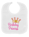 Birthday Princess - Tiara Baby Bib by TooLoud