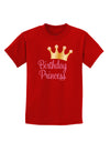 Birthday Princess - Tiara Childrens Dark T-Shirt by TooLoud-Childrens T-Shirt-TooLoud-Red-X-Small-Davson Sales