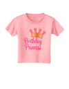 Birthday Princess - Tiara Toddler T-Shirt by TooLoud-Toddler T-Shirt-TooLoud-Candy-Pink-2T-Davson Sales