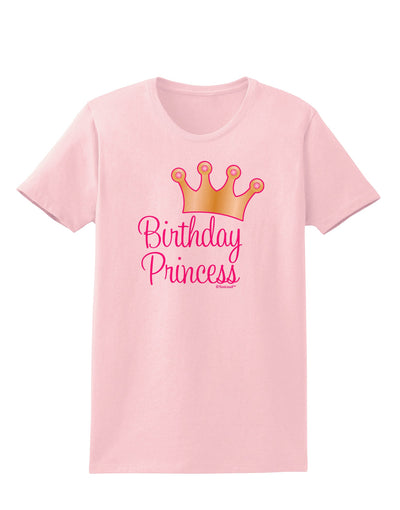 Birthday Princess - Tiara Womens T-Shirt by TooLoud-Womens T-Shirt-TooLoud-PalePink-X-Small-Davson Sales