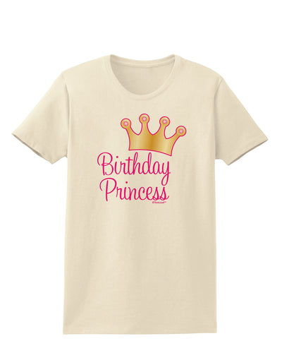 Birthday Princess - Tiara Womens T-Shirt by TooLoud-Womens T-Shirt-TooLoud-Natural-X-Small-Davson Sales