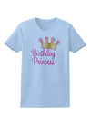 Birthday Princess - Tiara Womens T-Shirt by TooLoud-Womens T-Shirt-TooLoud-Light-Blue-X-Small-Davson Sales