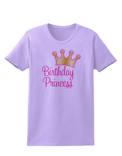 Birthday Princess - Tiara Womens T-Shirt by TooLoud-Womens T-Shirt-TooLoud-Lavender-X-Small-Davson Sales