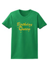 Birthday Queen Text Womens Dark T-Shirt by TooLoud-TooLoud-Kelly-Green-X-Small-Davson Sales