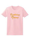 Birthday Queen Text Womens T-Shirt by TooLoud-TooLoud-PalePink-X-Small-Davson Sales