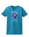 Birthstone Amethyst Dark Womens Dark T-Shirt-TooLoud-Turquoise-X-Small-Davson Sales