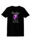 Birthstone Amethyst Dark Womens Dark T-Shirt-TooLoud-Black-X-Small-Davson Sales