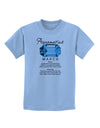 Birthstone Aquamarine Childrens T-Shirt-Childrens T-Shirt-TooLoud-Light-Blue-X-Small-Davson Sales