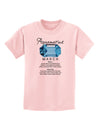 Birthstone Aquamarine Childrens T-Shirt-Childrens T-Shirt-TooLoud-PalePink-X-Small-Davson Sales