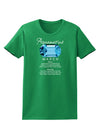 Birthstone Aquamarine Womens Dark T-Shirt-TooLoud-Kelly-Green-X-Small-Davson Sales