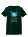 Birthstone Aquamarine Womens Dark T-Shirt-TooLoud-Forest-Green-Small-Davson Sales