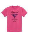 Birthstone Diamond Childrens T-Shirt-Childrens T-Shirt-TooLoud-Sangria-X-Small-Davson Sales