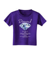 Birthstone Diamond Toddler T-Shirt Dark-Toddler T-Shirt-TooLoud-Purple-2T-Davson Sales