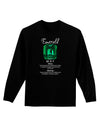 Birthstone Emerald Adult Long Sleeve Dark T-Shirt-TooLoud-Black-Small-Davson Sales