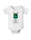 Birthstone Emerald Baby Romper Bodysuit-Baby Romper-TooLoud-White-06-Months-Davson Sales