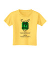 Birthstone Emerald Toddler T-Shirt-Toddler T-Shirt-TooLoud-Yellow-2T-Davson Sales