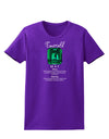 Birthstone Emerald Womens Dark T-Shirt-TooLoud-Purple-X-Small-Davson Sales