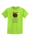 Birthstone Garnet Childrens T-Shirt-Childrens T-Shirt-TooLoud-Lime-Green-X-Small-Davson Sales