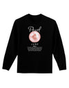 Birthstone Pearl Adult Long Sleeve Dark T-Shirt-TooLoud-Black-Small-Davson Sales