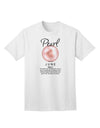 Birthstone Pearl Adult T-Shirt: A Unique Blend of Style and Personalization-Mens T-shirts-TooLoud-White-Small-Davson Sales