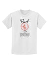 Birthstone Pearl Childrens T-Shirt-Childrens T-Shirt-TooLoud-White-X-Small-Davson Sales