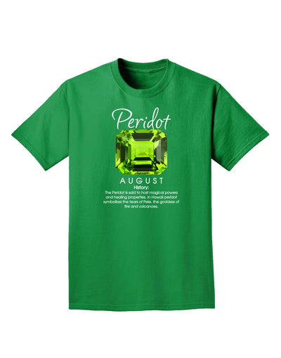 Birthstone Peridot Adult Dark T-Shirt-Mens T-Shirt-TooLoud-Kelly-Green-Small-Davson Sales