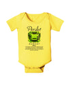 Birthstone Peridot Baby Romper Bodysuit-Baby Romper-TooLoud-Yellow-06-Months-Davson Sales