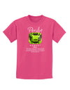 Birthstone Peridot Childrens Dark T-Shirt-Childrens T-Shirt-TooLoud-Sangria-X-Small-Davson Sales